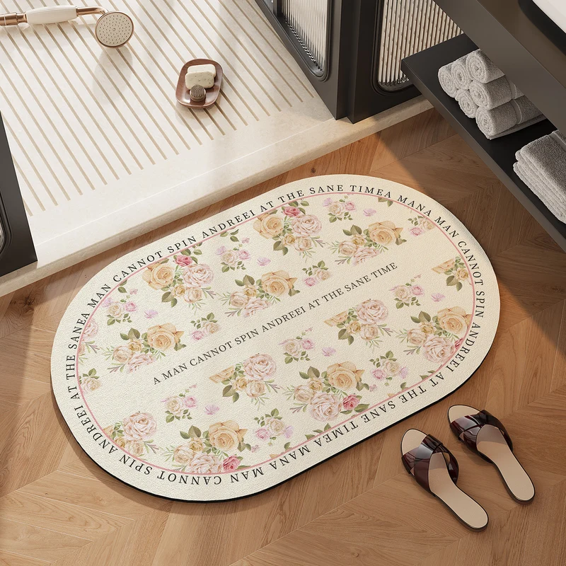 Dekorativer floraler Teppich