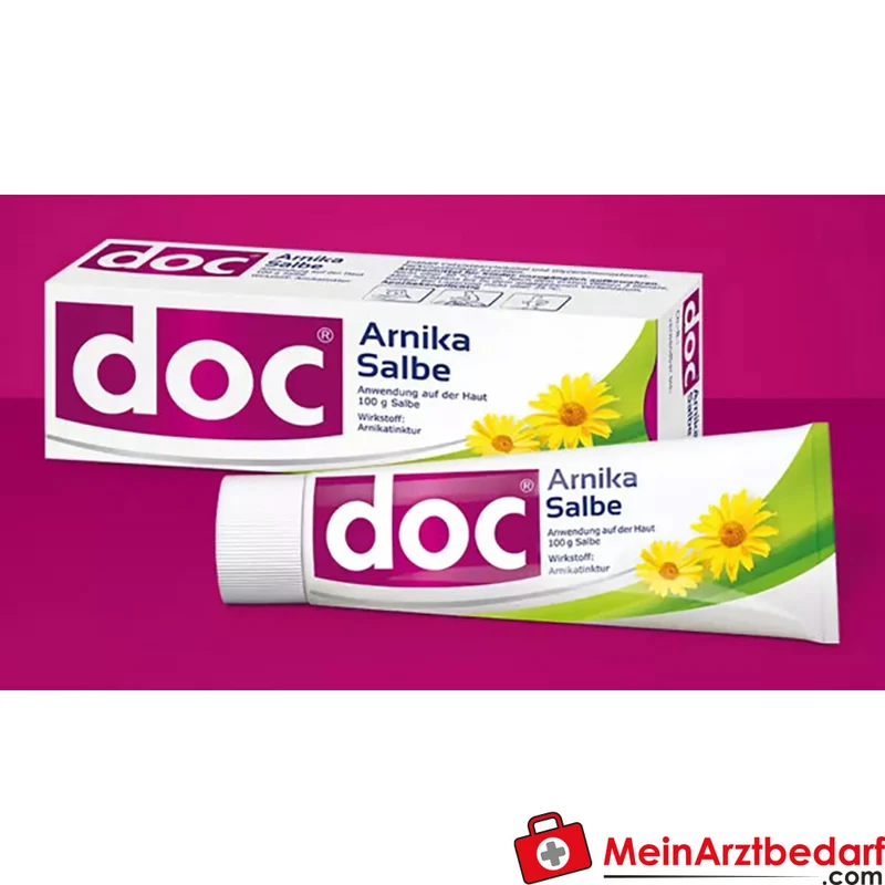 doc Arnika Salbe 100 g – pflanzliches Arzneimittel bei Prellungen und Verstauchungen