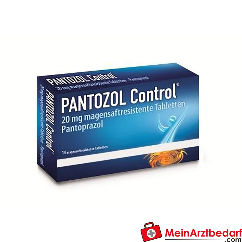 Takeda PANTOZOL Control 20 mg magensaftresistente Tbl. 14 St. Sodbrennen