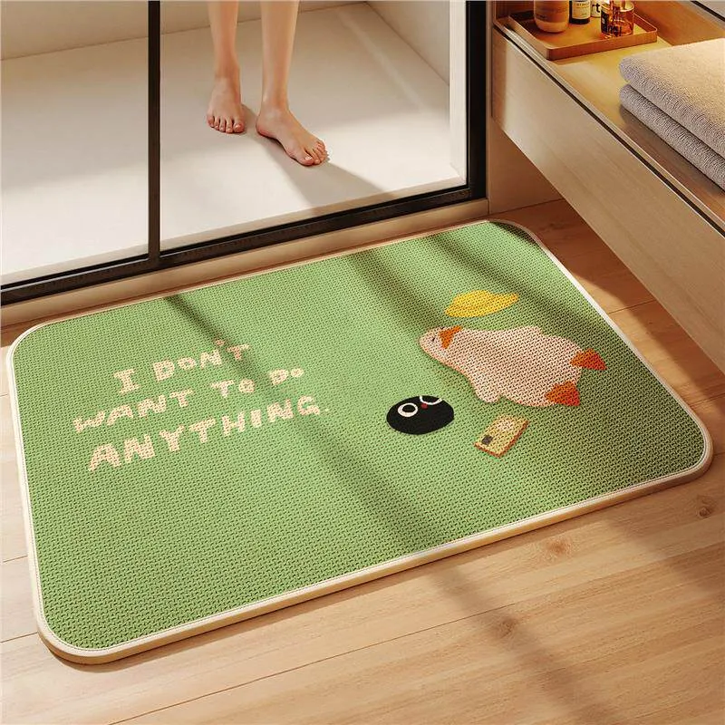 Niedlicher tierisches Non-Slip-Badevorleger für das Badezimmer