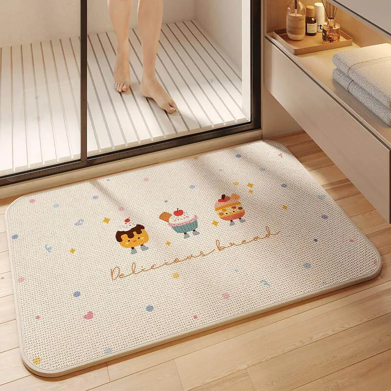 Niedlicher tierisches Non-Slip-Badevorleger für das Badezimmer