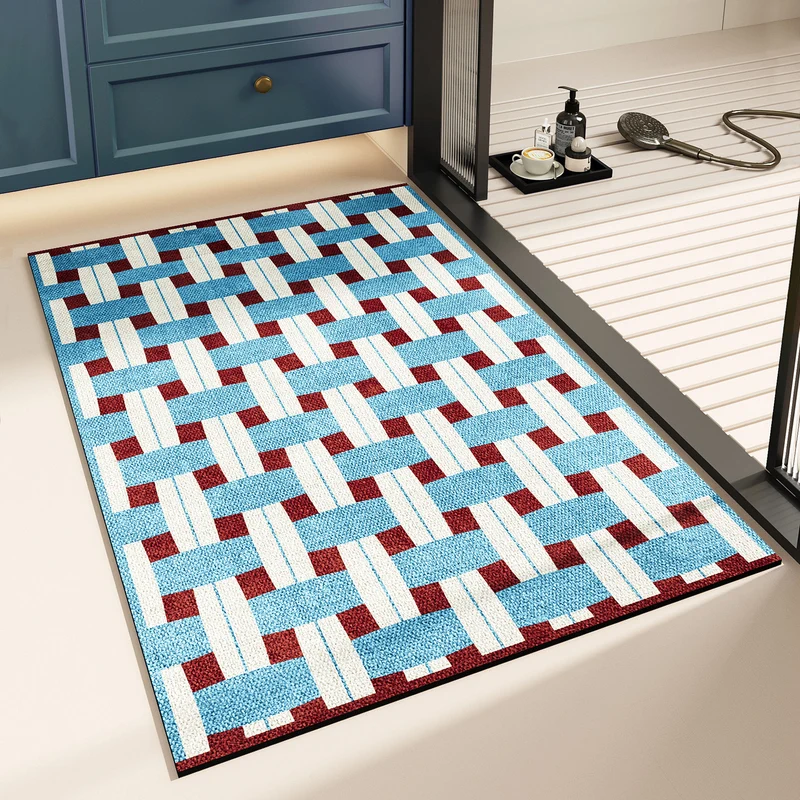 Zeitgenössischer geometrischer Design-Teppich für Zuhause