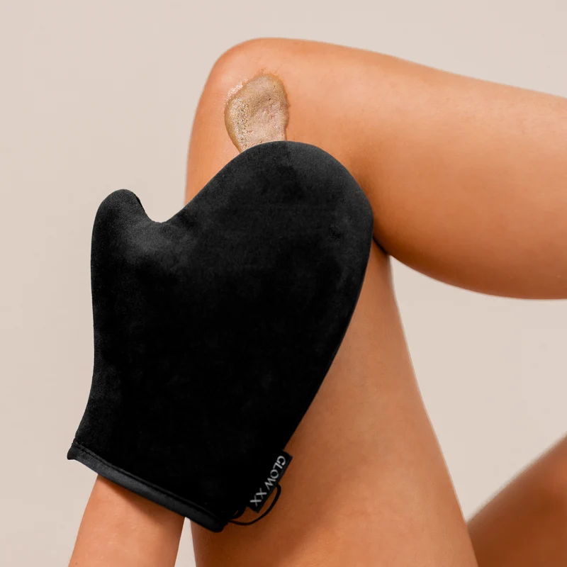 GlowXX - Mousse mittel/dunkel & Handschuh