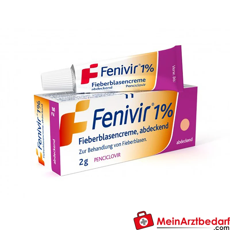 Fenivir Fieberblasencreme abdeckend 1% Penciclovir 2 g