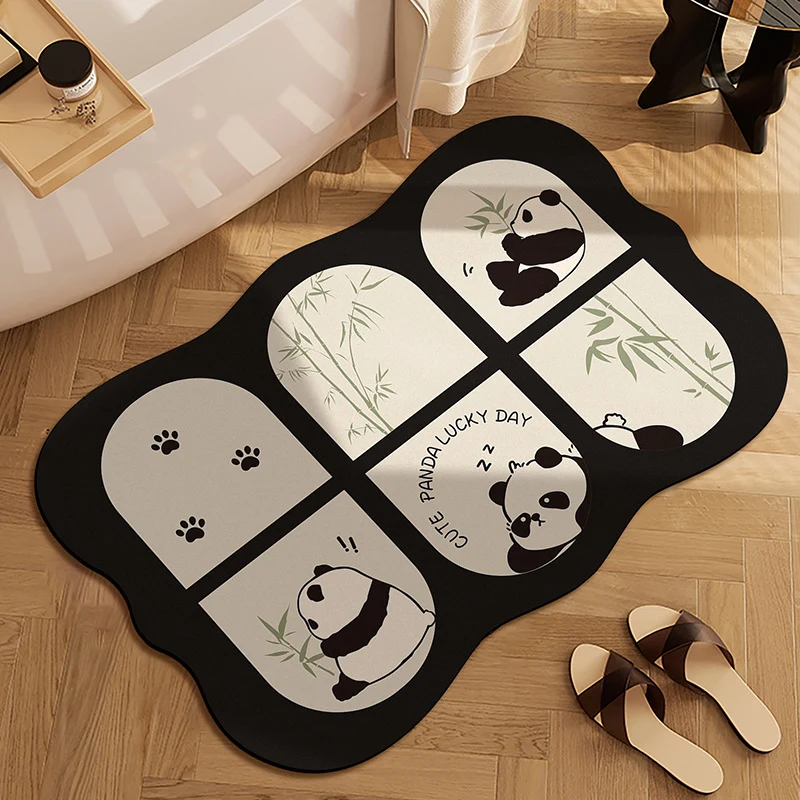 Badezimmermatte für Heim Badezimmer Boden Dekor