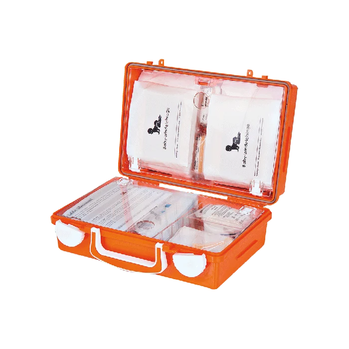 Abnabelungsbesteck QUICK-CD orange | Packung (1 Stück)
