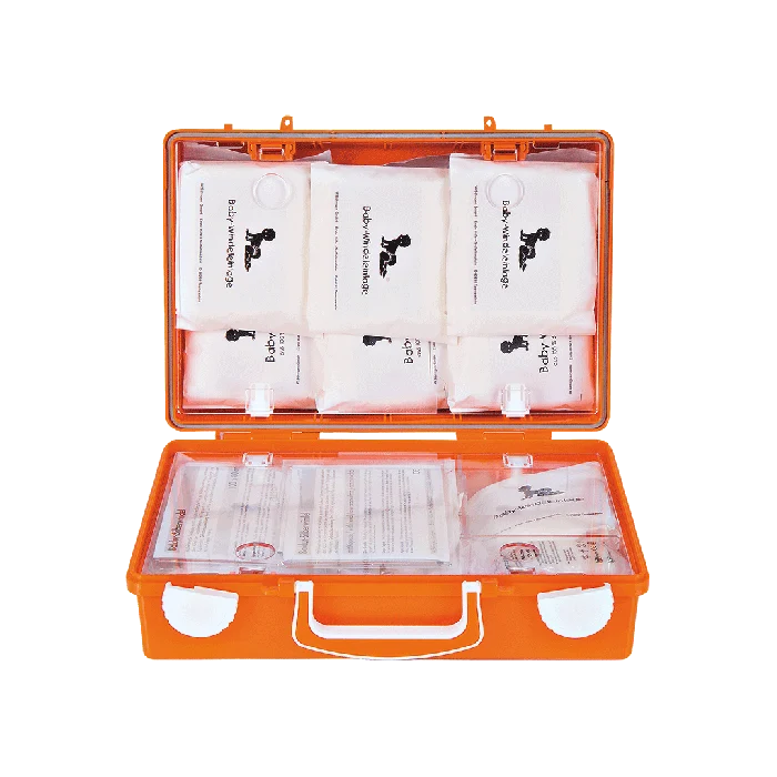 Abnabelungsbesteck SN-CD orange | Packung (1 Stück)