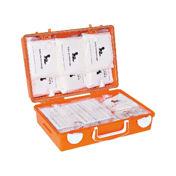 Abnabelungsbesteck SN-CD orange | Packung (1 Stück)