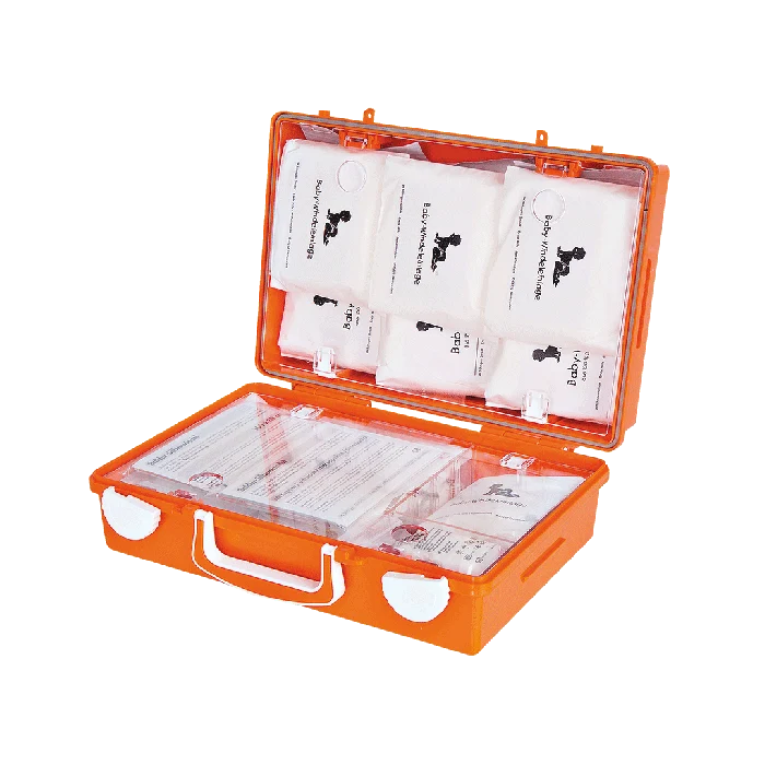 Abnabelungsbesteck SN-CD orange | Packung (1 Stück)