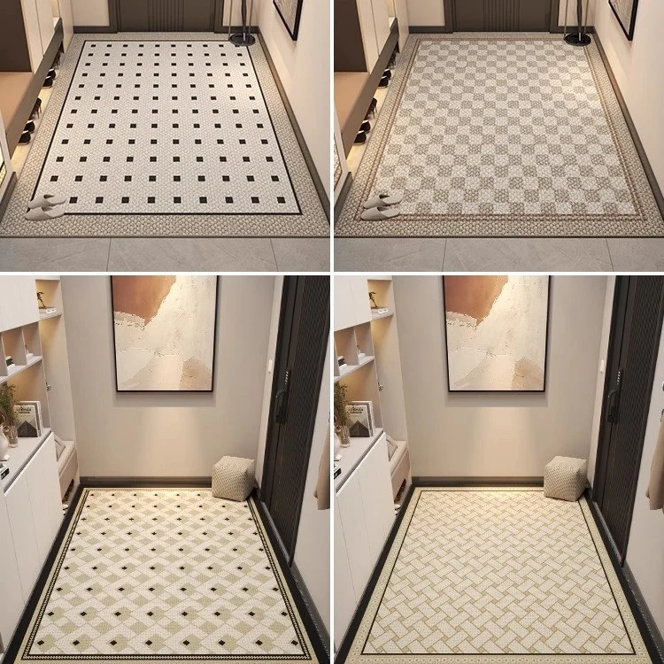 Stylischer geometrischer Muster-Teppich für die Wohnkultur