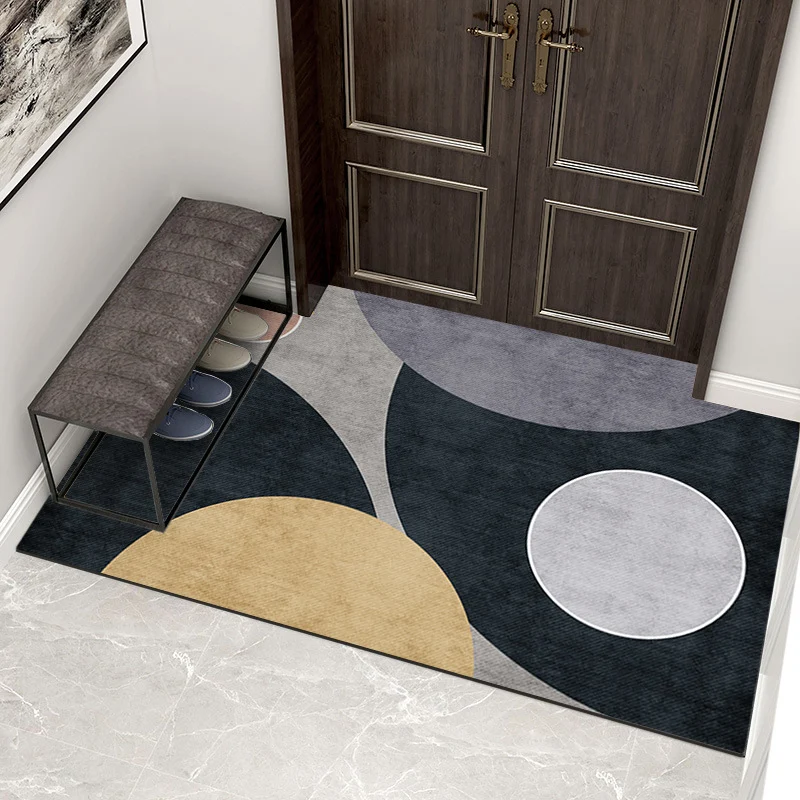 Stylische geometrische Eingangsmatte für den Hauseingang