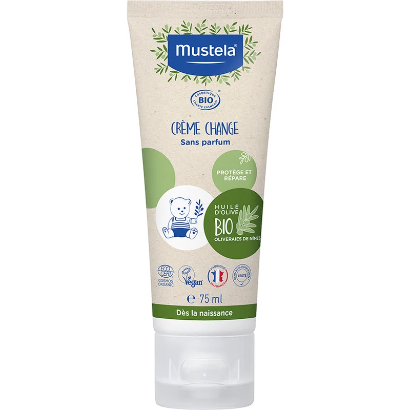 Mustela Bio Luier Creme Olijfolie 75 ml