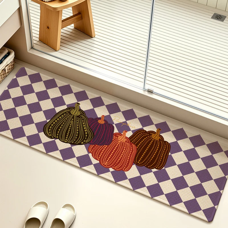 Niedliches katzenmotiviertes Innenläufermatte