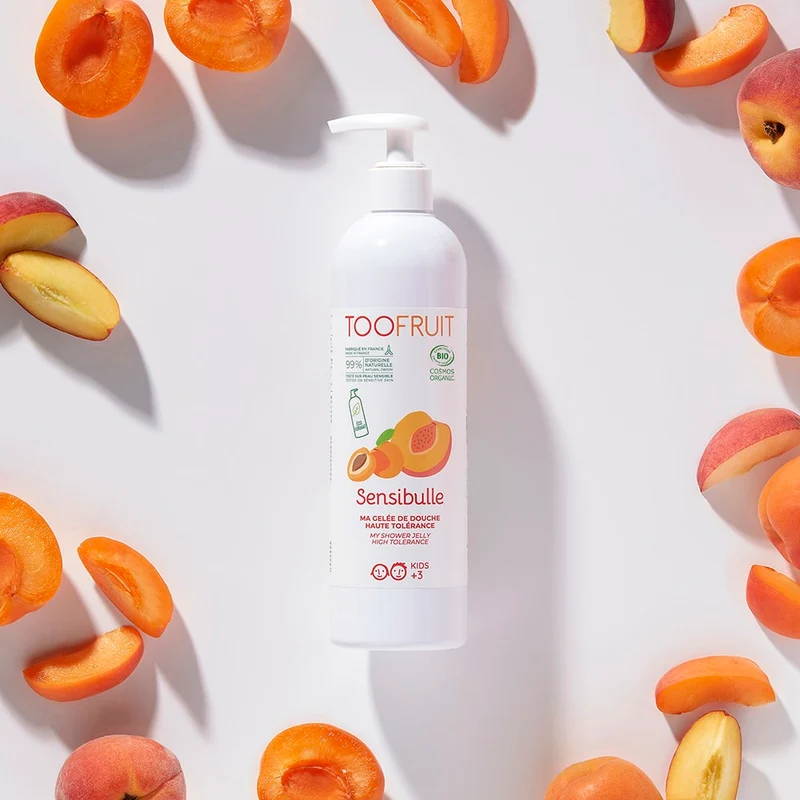 TOOFRUIT Duschgel Aprikose - Pfirsisch 400ml