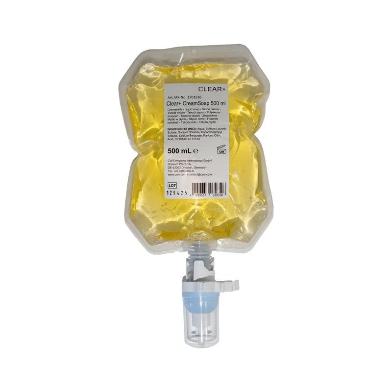 CWS Clear+ Cremeseife – Nachfüllkartusche