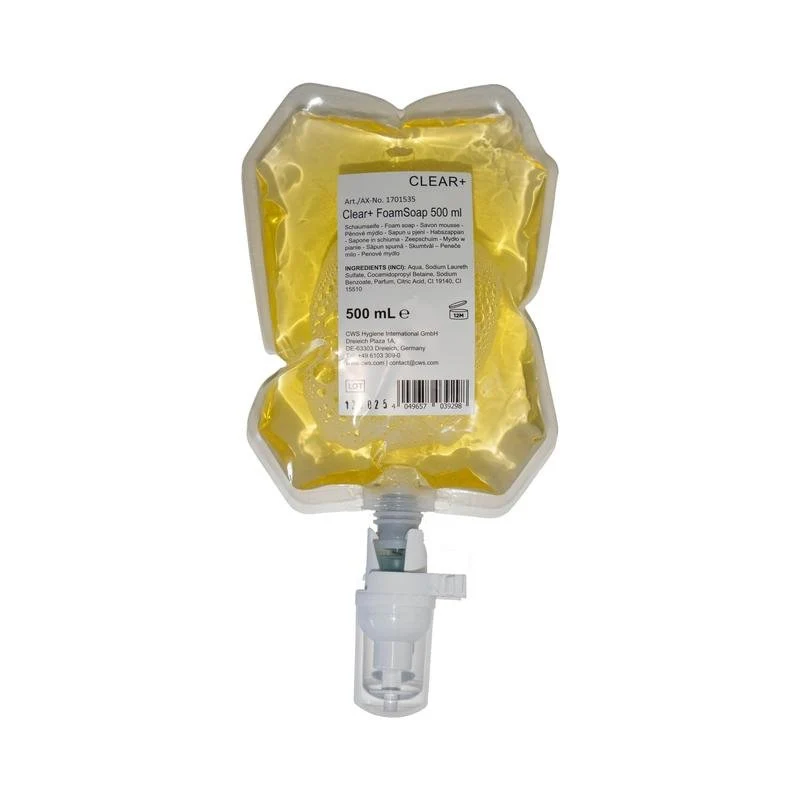 CWS Clear+ Schaumseife – Nachfüllkartusche