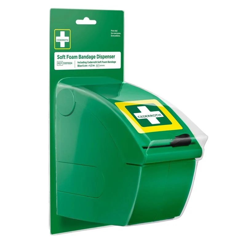 Auslaufartikel: Cederroth soft foam verbandsspender blau | Packung (1 Stück)