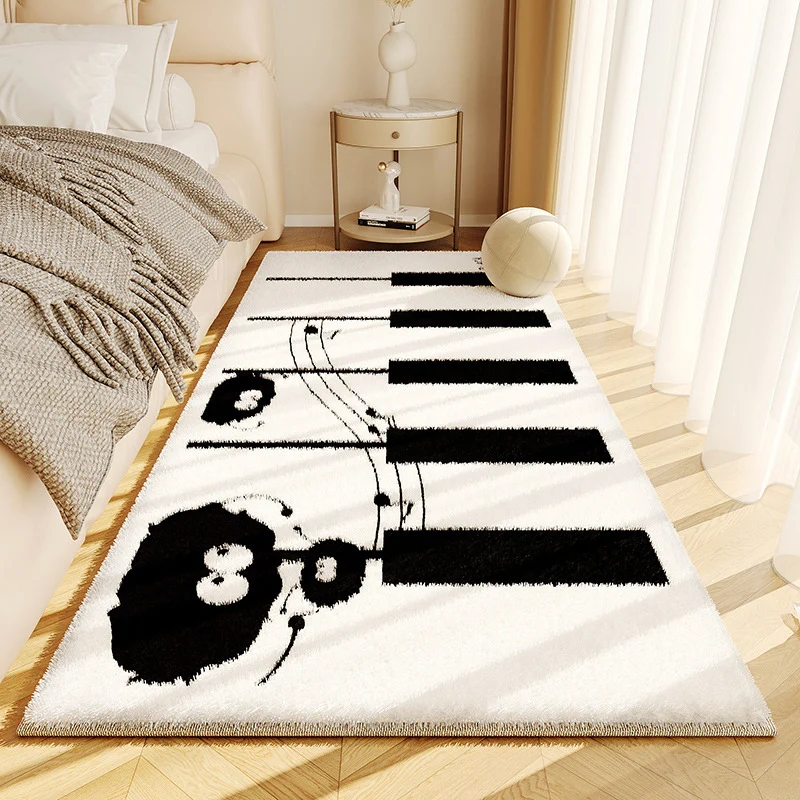 Klavier-Tasten-Themen-Teppich