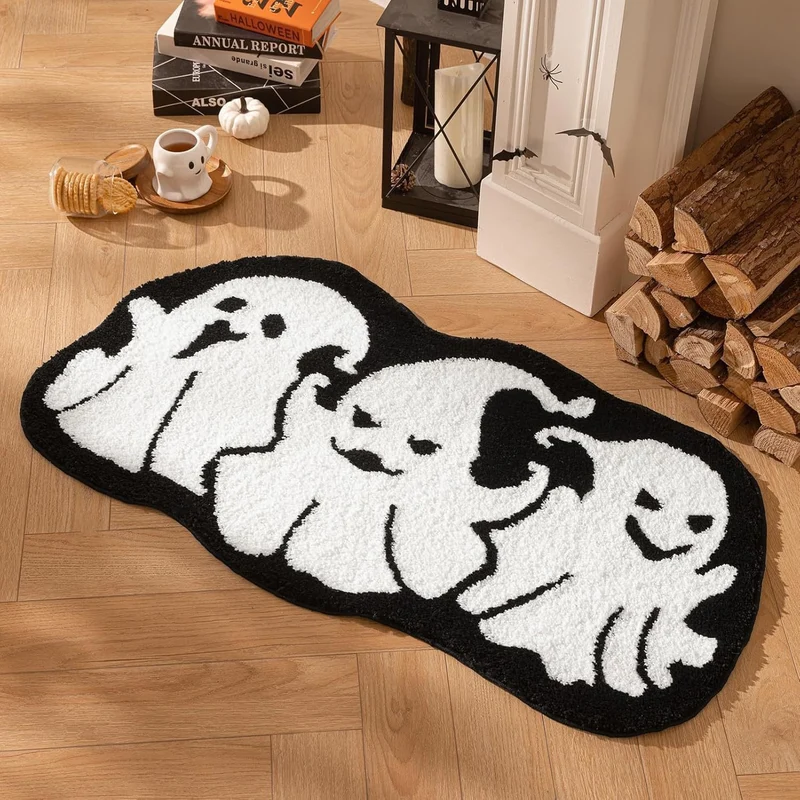 Halloween-Themen Dekorative Spinnennetzmatte für Zuhause