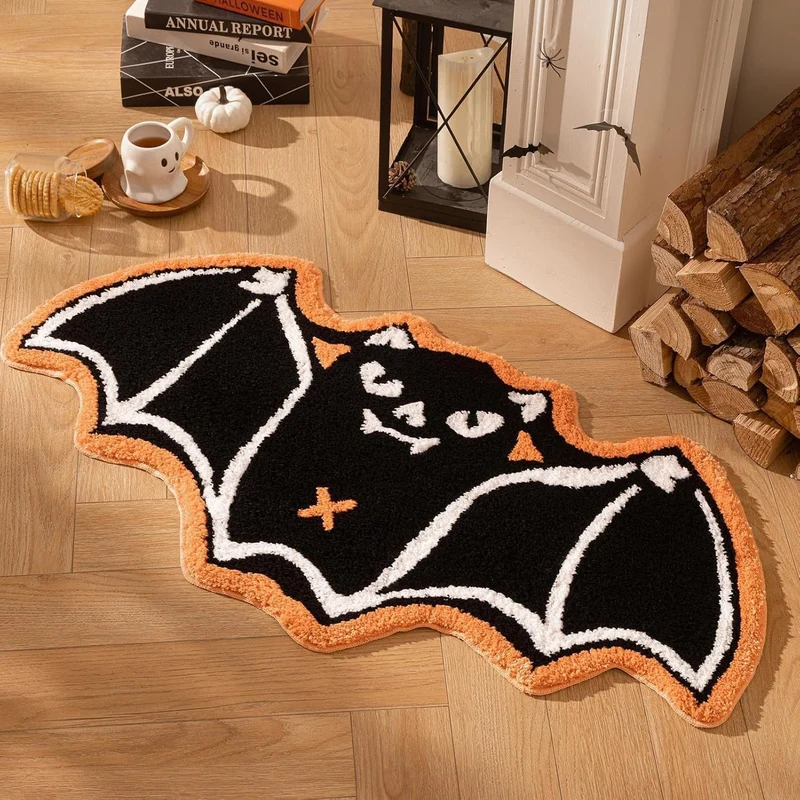 Halloween-Themen Dekorative Spinnennetzmatte für Zuhause