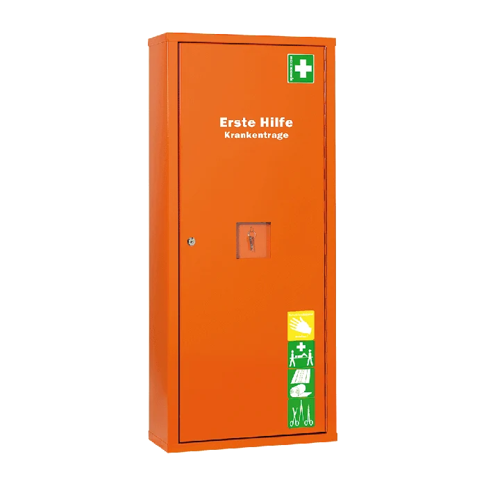 ANBAUSAFE Erste-Hilfe-Trage gefüllt orange | Packung (1 Stück)