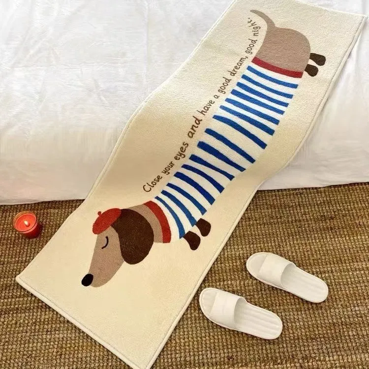 Verspielt Hund-Themen Area Rug
