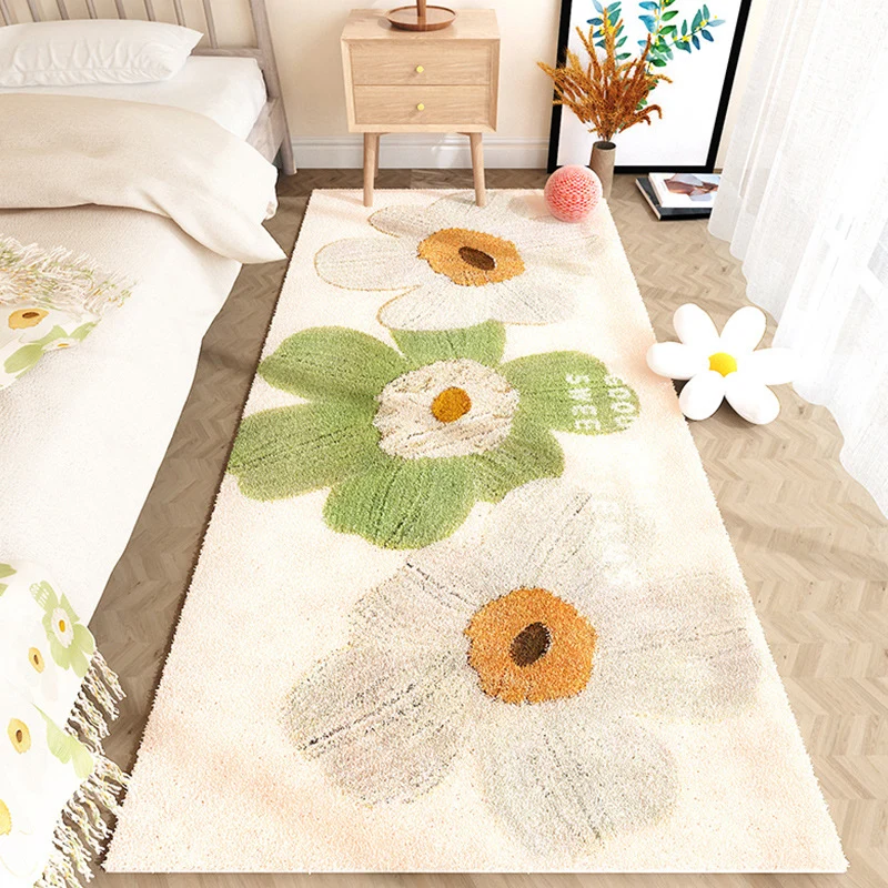 Florales Muster Dekorativer Teppich