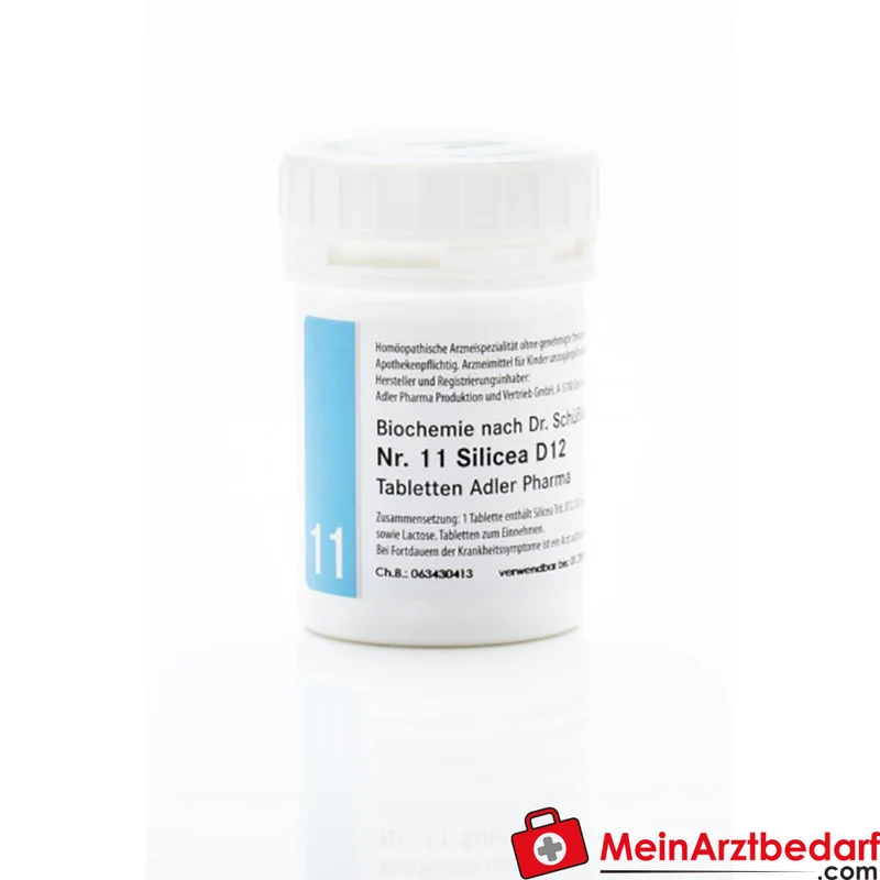 Adler Pharma Schüßler Salz Silicea Nr. 11 D12 Tabletten 250 g