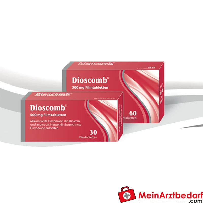 ERWO Pharma Dioscomb Filmtabletten 500 mg, 60 Stk – Venenmittel