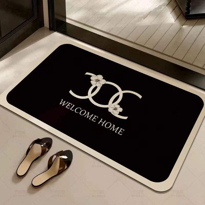 Dekorative Floral Welcome Mat