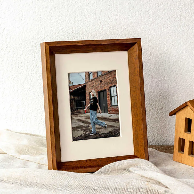 Holzfotorahmen für Wohnkultur-Display