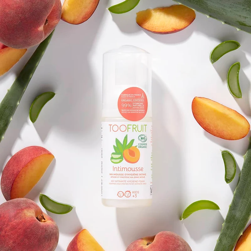 TOOFRUIT Intimschaum Aloe Vera - Pfirsich 100ml