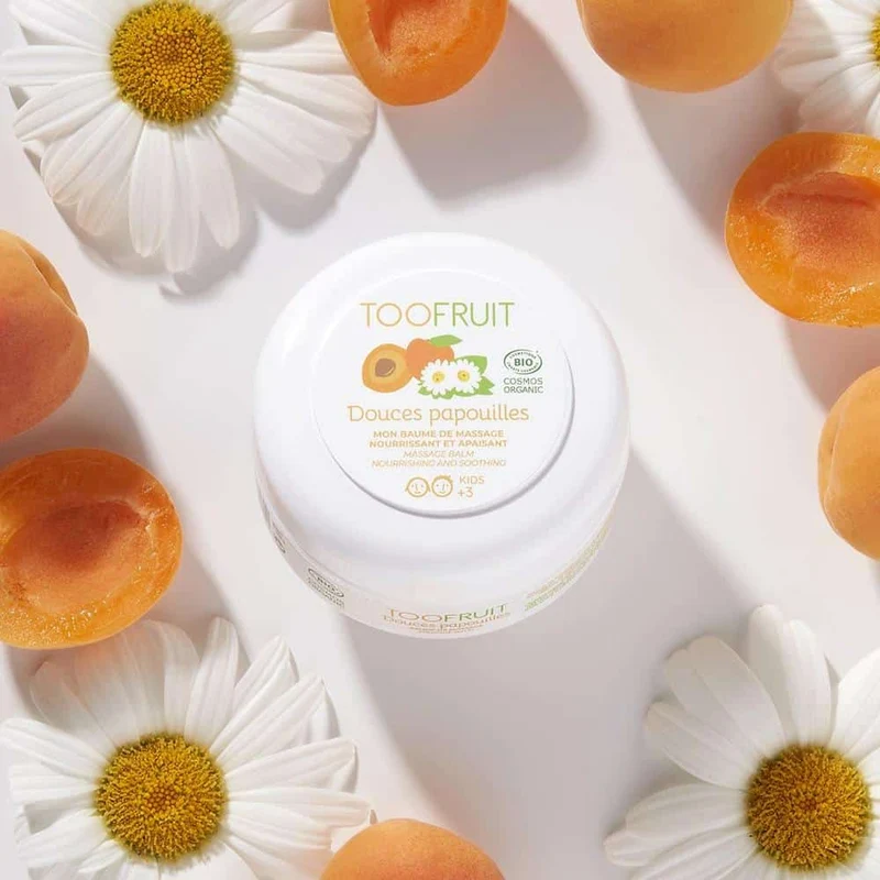 TOOFRUIT Douces Papouilles Massagebalsam Aprikose-Kamille 75ml