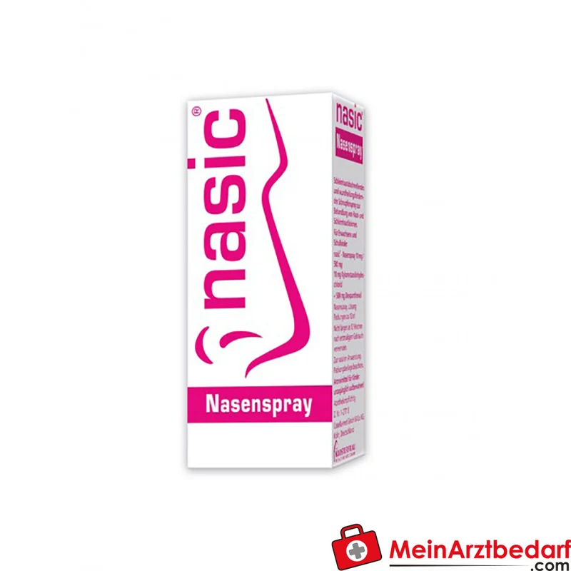 nasic Nasenspray 10 ml – Xylometazolin 10 mg + Dexpanthenol 500 mg