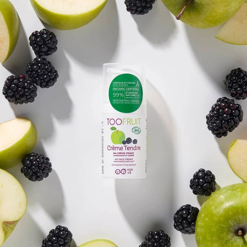 TOOFRUIT Leichte Gesichtscreme Apfel - Brombeere 30ml