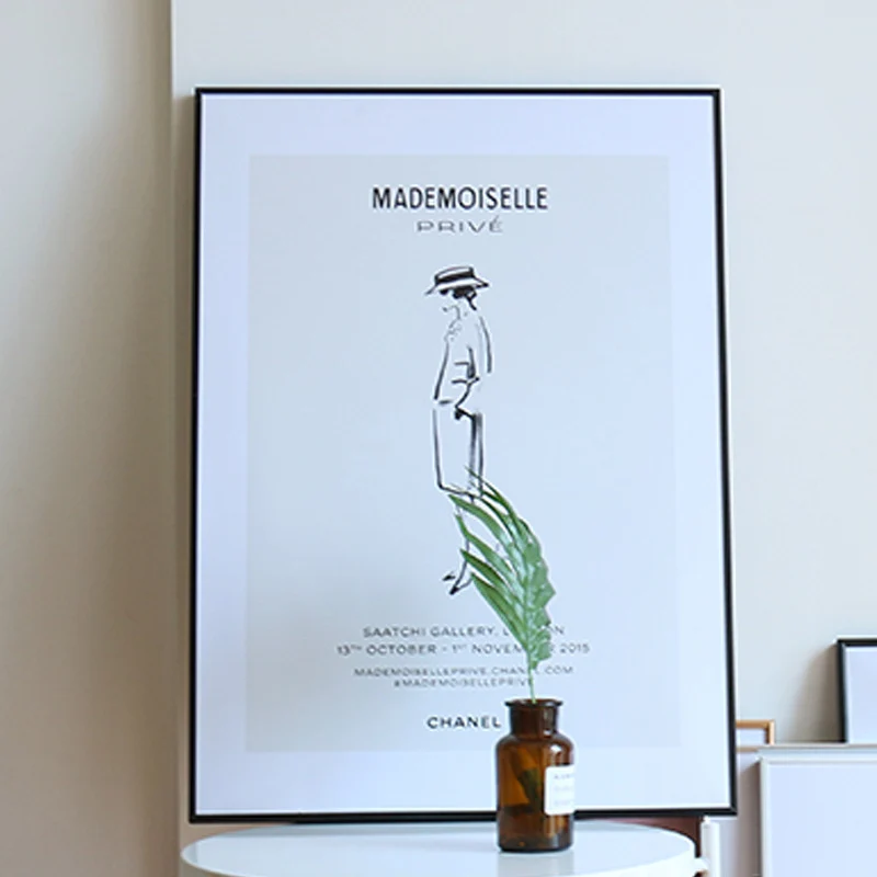 Stylische moderne Kunstdruckrahmen