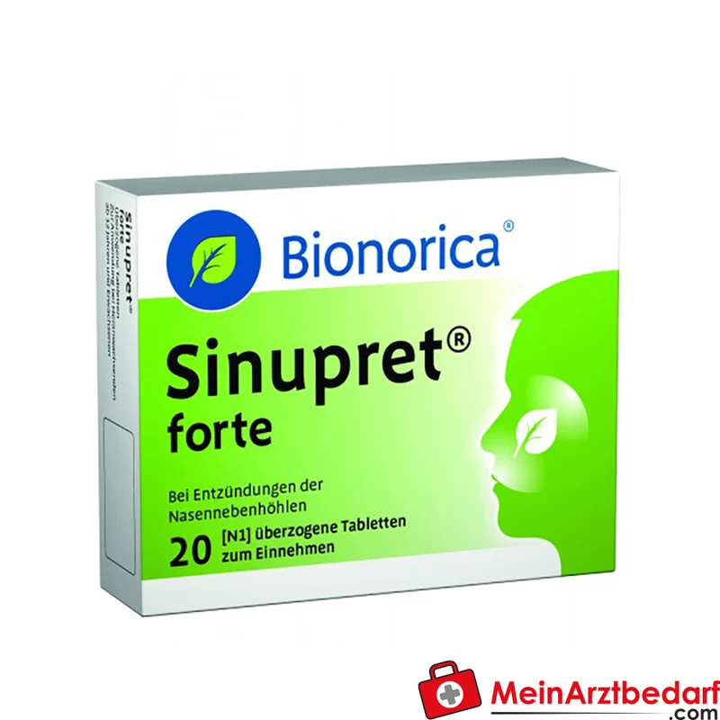 Sinupret Forte Dragees 50 St pflanzlich schleimlösend bei Nasennebenhöhlenkatarrh