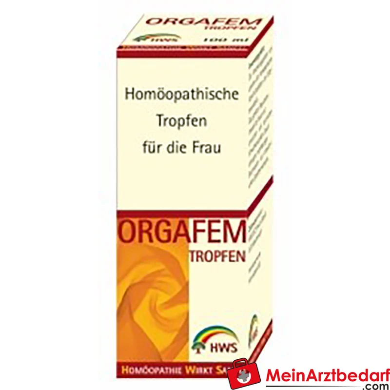 HWS Orgafem Tropfen 50 ml – homöopathisches Arzneimittel bei Wechseljahrs- und Regelbeschwerden