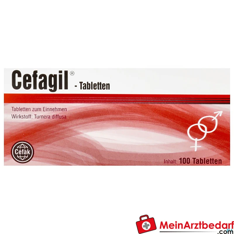 APO05 Cefagil Tabletten 100 Stk. Turnera diffusa 25 mg für Sie und Ihn