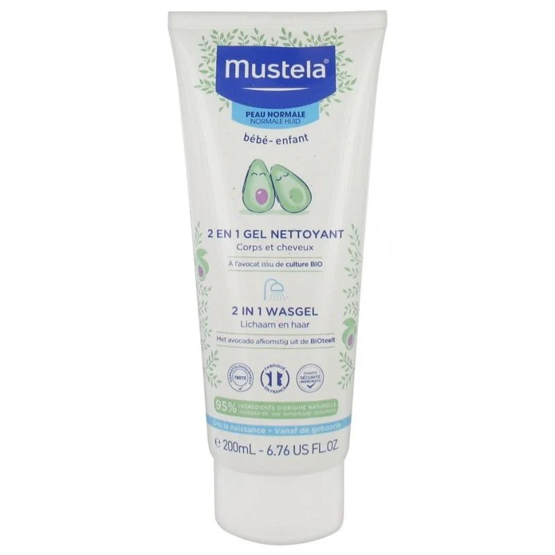 Mustela Baby 2in1 Cleansing Wasgel 200 ml