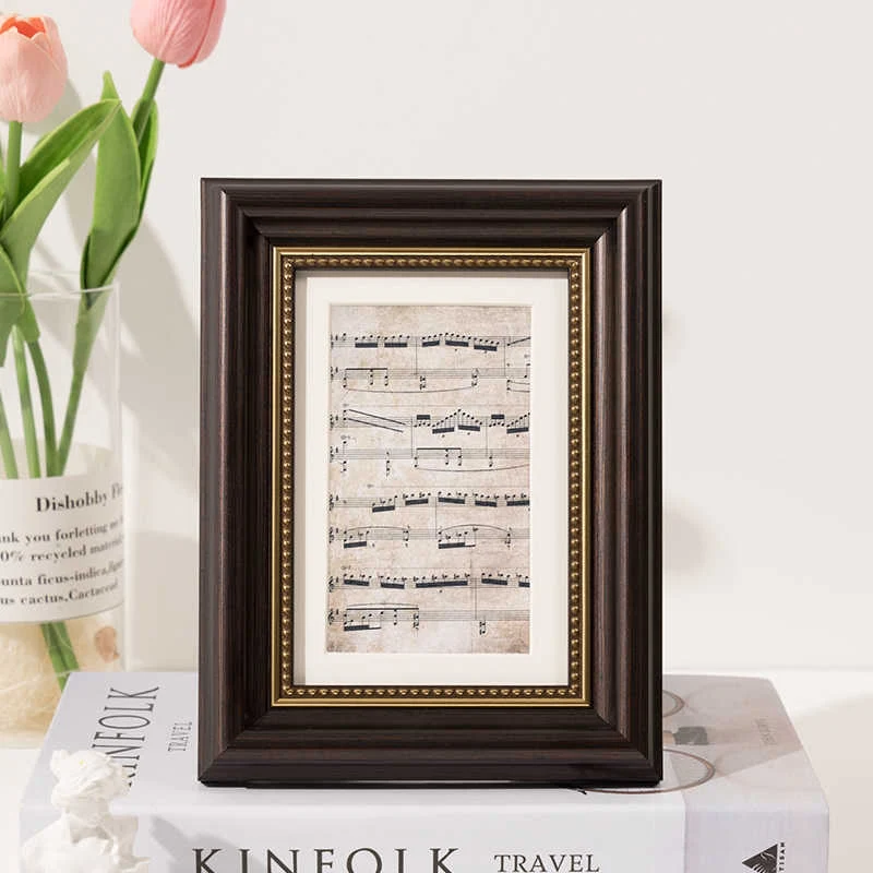Eleganter Floral Artwork Displayrahmen