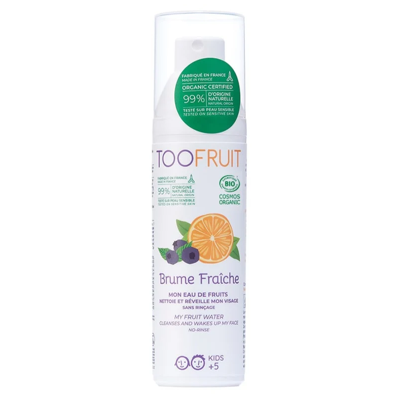 TOOFRUIT Fresh Mist Gesichtsreinigungswasser Orange - Blaubeere 100ml