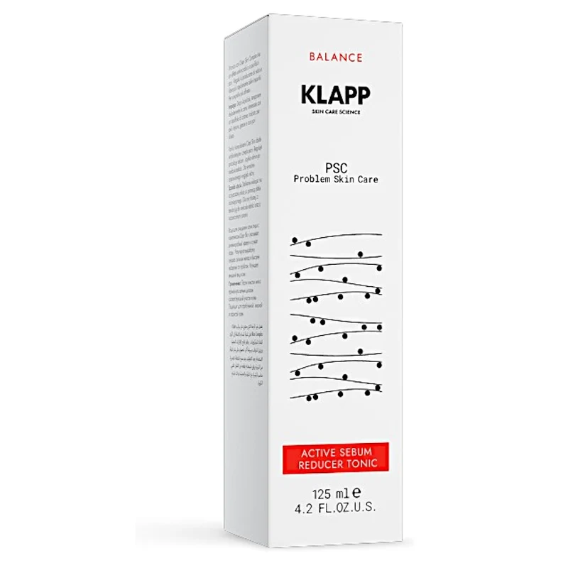 KLAPP Problem Skin Care Active Sebum Reducer Tonic 125ml
