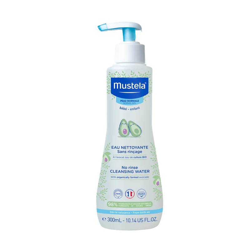 Mustela Baby No-Rinse Cleansing Water