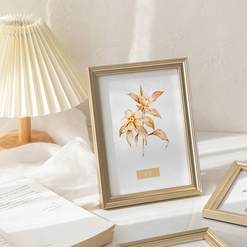Elegante Florale Kunstdruckrahmen