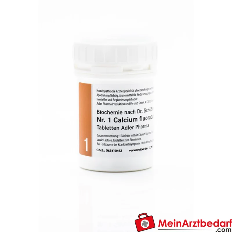 Adler Pharma Schüßler Salz Nr. 1 D12 Calcium fluoratum Tabletten 250g