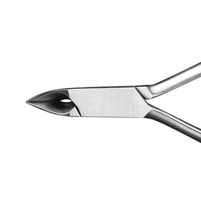 Baehr ECO Hautzange mattiert, flach, 10 cm