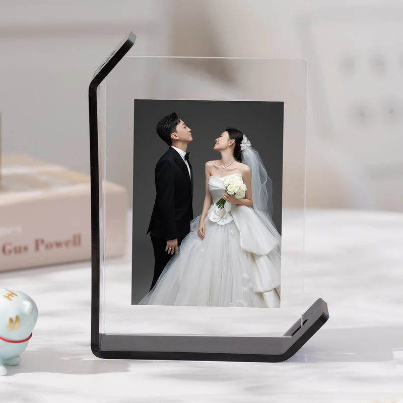 Künstlerischer Acryl-Fotoanzeigerahmen für Zuhause