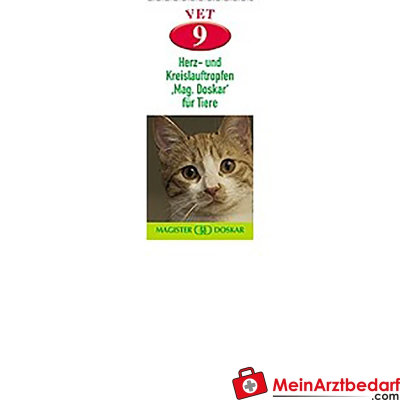Doskar VET Herz- und Kreislauftropfen 50 ml homöopathisch für Pferd, Rind, Hund, Katze