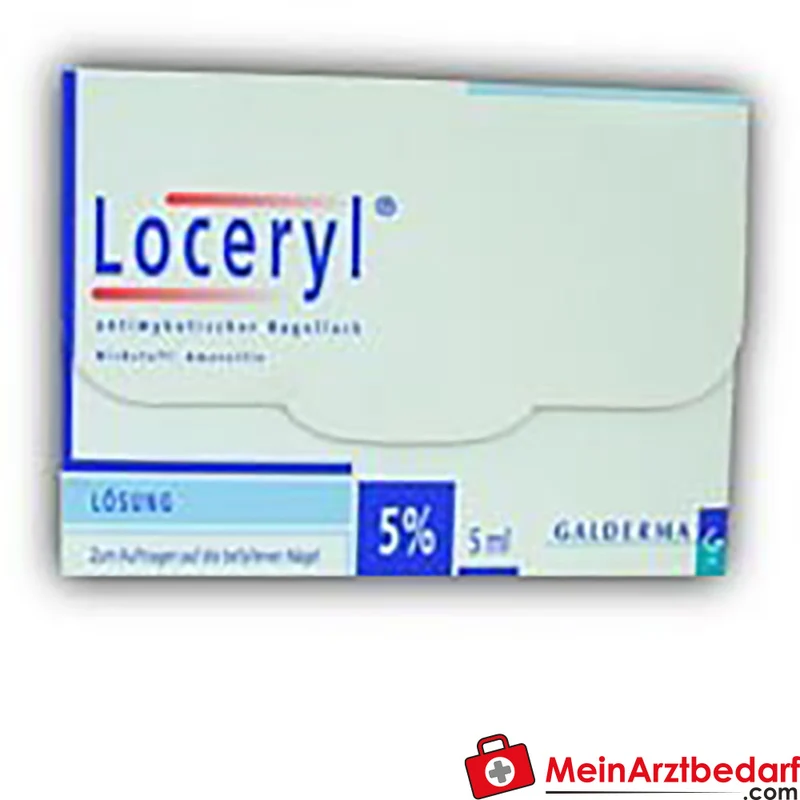 Loceryl Nagellack gegen Nagelpilz 2 ml, tief wirkend, 1x wöchentlich
